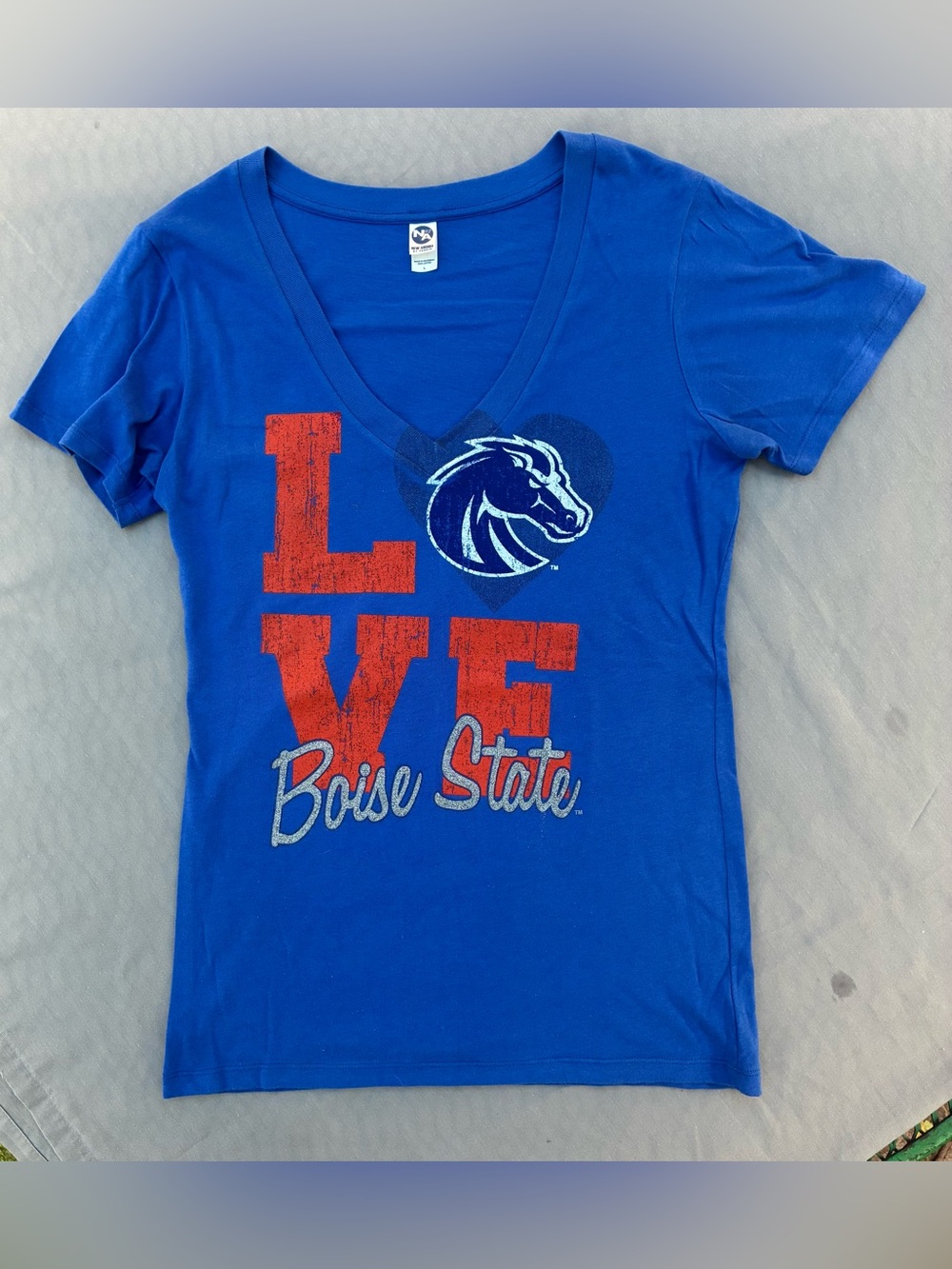 Agenda Royal Blue Graphic Tag Tee